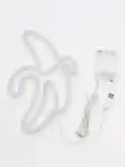 Ночник "Банан" неоновый, настенный, светодиодный, декоративный, LED, USB + 3AA