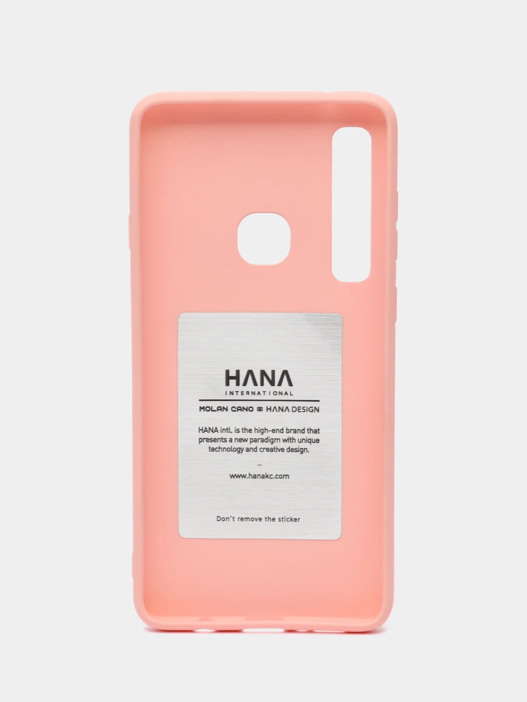Розовый силиконовый чехол для Samsung Galaxy A9 2018 SM-A920F бампер Hana Molan Cano для смартфона