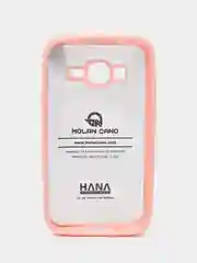 Розовый силиконовый чехол для Samsung J1 mini prime Hana Molan Cano, бампер для смартфона
