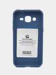 Синий силиконовый чехол для Samsung Galaxy J2 SM-J200H/DS бампер Hana Molan Cano для смартфона