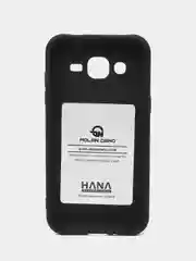 Черный силиконовый чехол для Samsung Galaxy J2 SM-J200H/DS бампер Hana Molan Cano для смартфона
