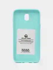 Бирюзовый силиконовый чехол для Samsung J5 2017, J530 Hana Molan Cano, бампер для смартфона