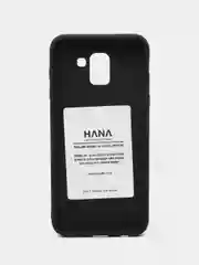 Черный силиконовый чехол для Samsung J6 2018 Hana Molan Cano, бампер для смартфона