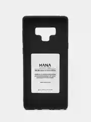Черный силиконовый чехол для Samsung Galaxy Note 9 / SM-N960 бампер Hana Molan Cano для смартфона