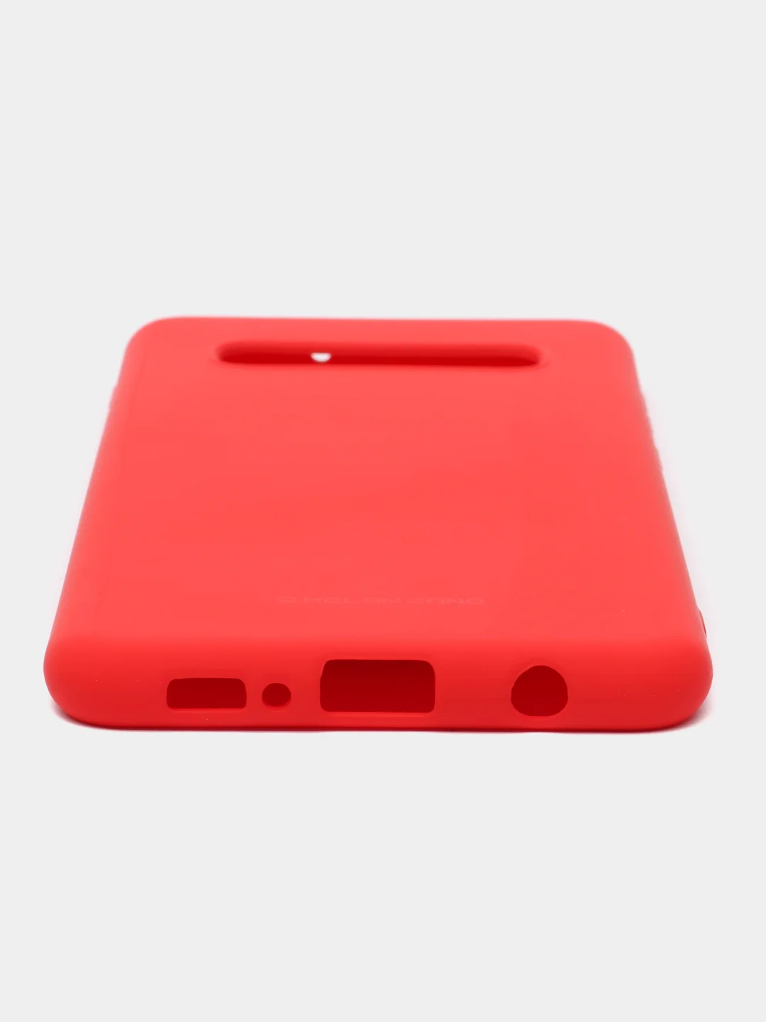 Красный силиконовый чехол для Samsung Galaxy S10+ plus / SM-G975 бампер Hana Molan Cano