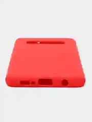 Красный силиконовый чехол для Samsung Galaxy S10+ plus / SM-G975 бампер Hana Molan Cano