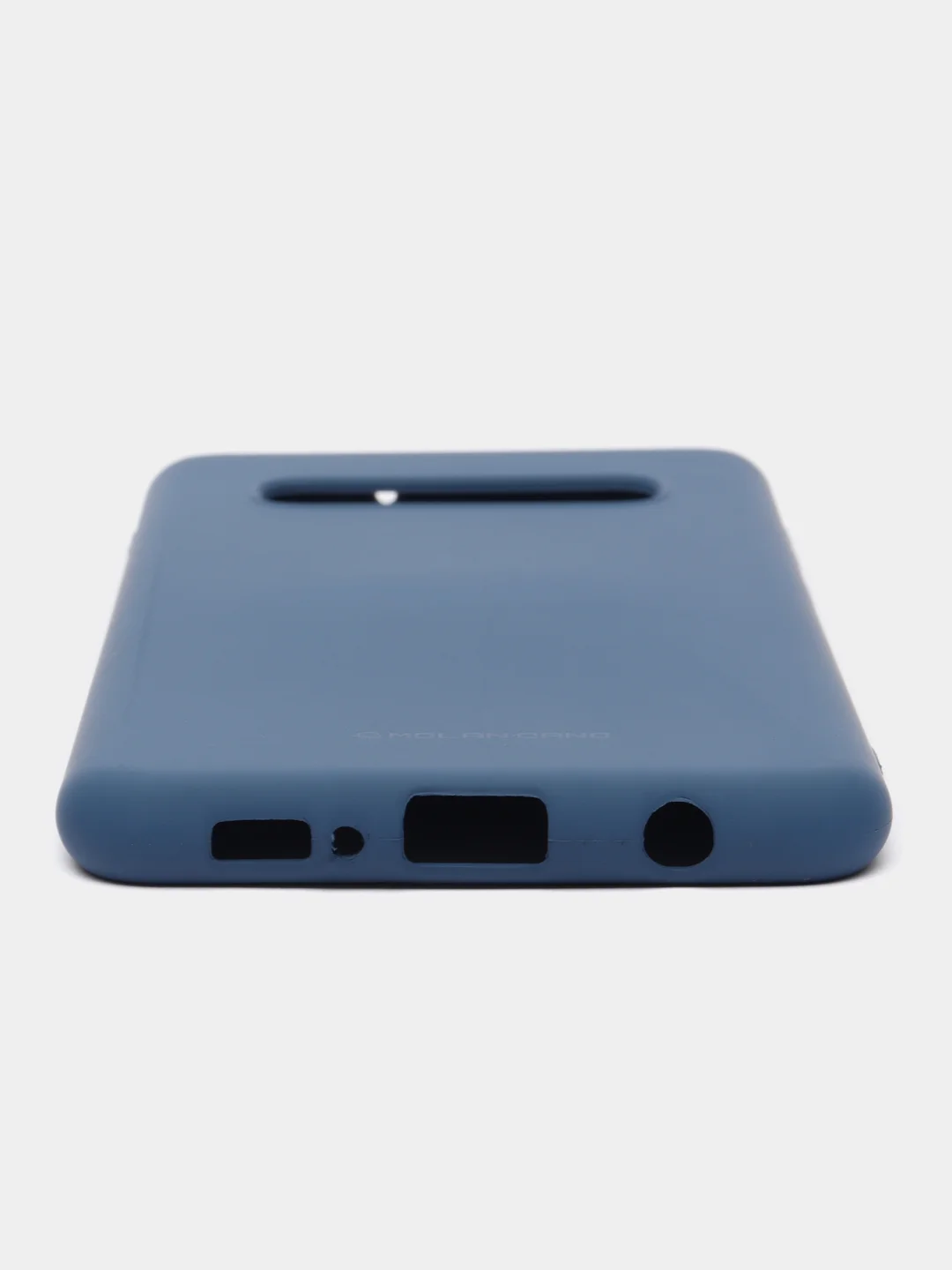 Синий силиконовый чехол для Samsung Galaxy S10+ plus / SM-G975 бампер Hana Molan Cano
