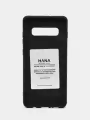 Черный силиконовый чехол для Samsung Galaxy S10+ plus / SM-G975 бампер Hana Molan Cano