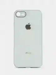 Ледяной чехол для iPhone 7, iPhone 8, iPhone SE, со стеклянной панелью и защитой камеры