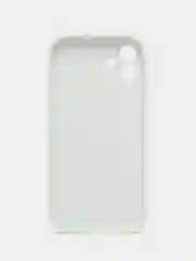 Белый чехол для iPhone 12, со стеклянной панелью и защитой камеры