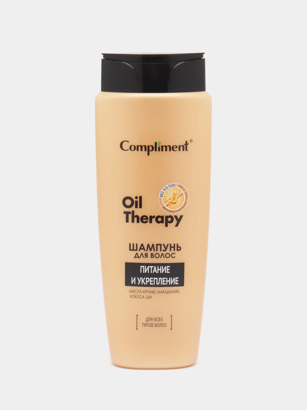 Шампунь для волос Oil Therapy Питание и укрепление Compliment 400мл
