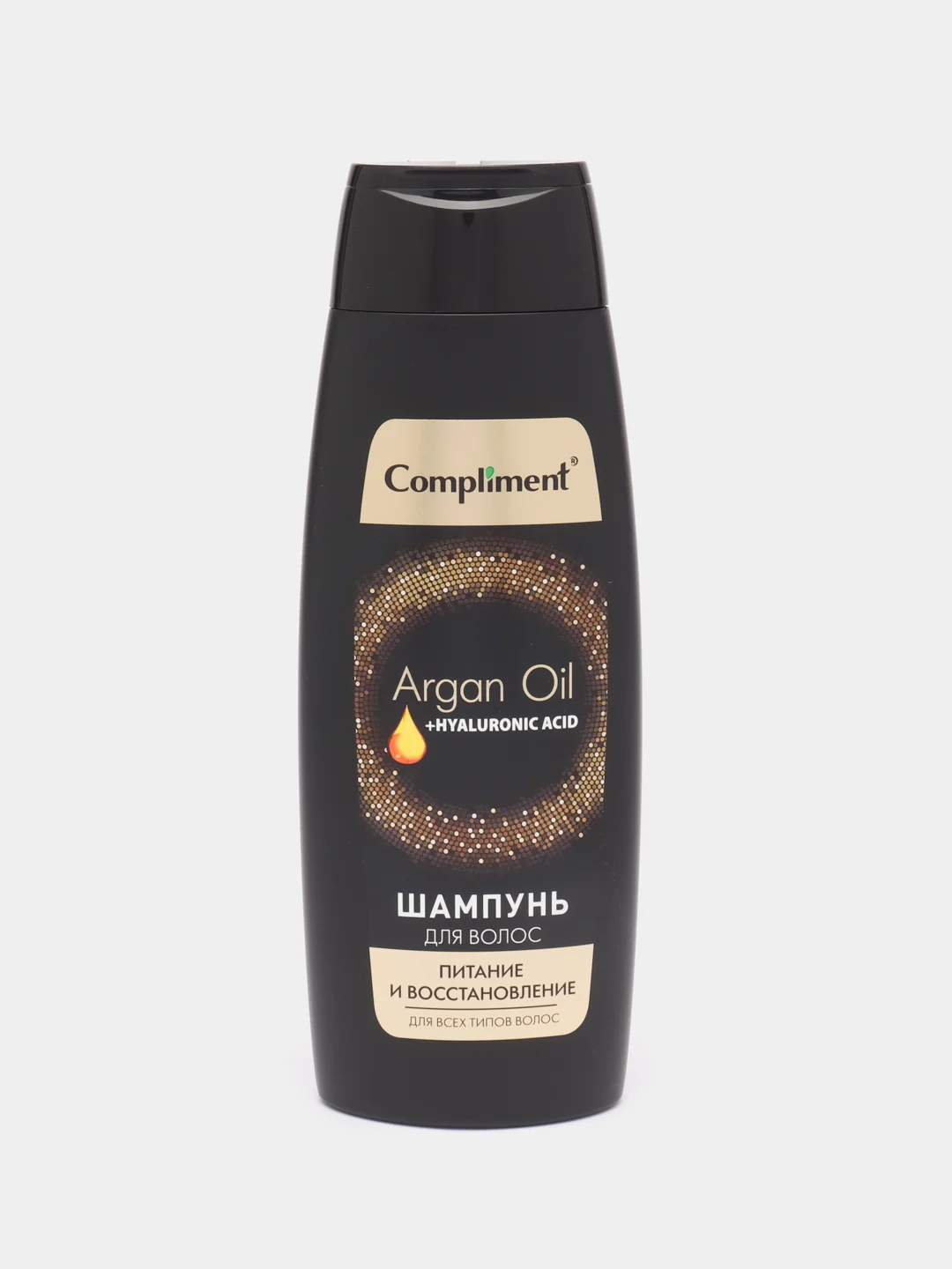 Шампунь для волос  Питание и восстановление Argan Oil+ Hyaluronic Acid Compliment, 400 мл
