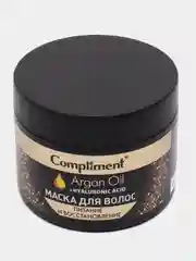 Маска для поврежденных волос Питание  Argan Oil+ Hyaluronic Acid Compliment, 300 мл