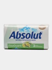 Мыло туалетное Absolut, 90 грамм / Мыло мужское / пантенол мыло Абсолют / подарок 8 марта