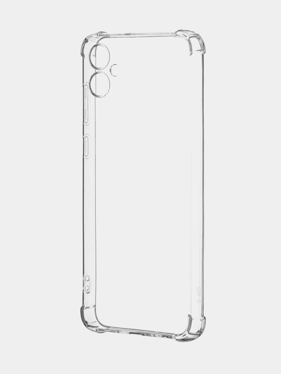 Прозрачный противоударный чехол для Samsung Galaxy A05, A05s силиконовый ROSCO, с усиленными углами