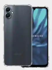 Прозрачный противоударный чехол для Samsung Galaxy A05, A05s силиконовый ROSCO, с усиленными углами