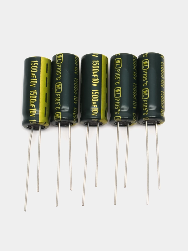 5 штук 1500мкФ 10в Конденсатор LOW ESR 1500UF 10V 105C 8х20 WL JAMICON