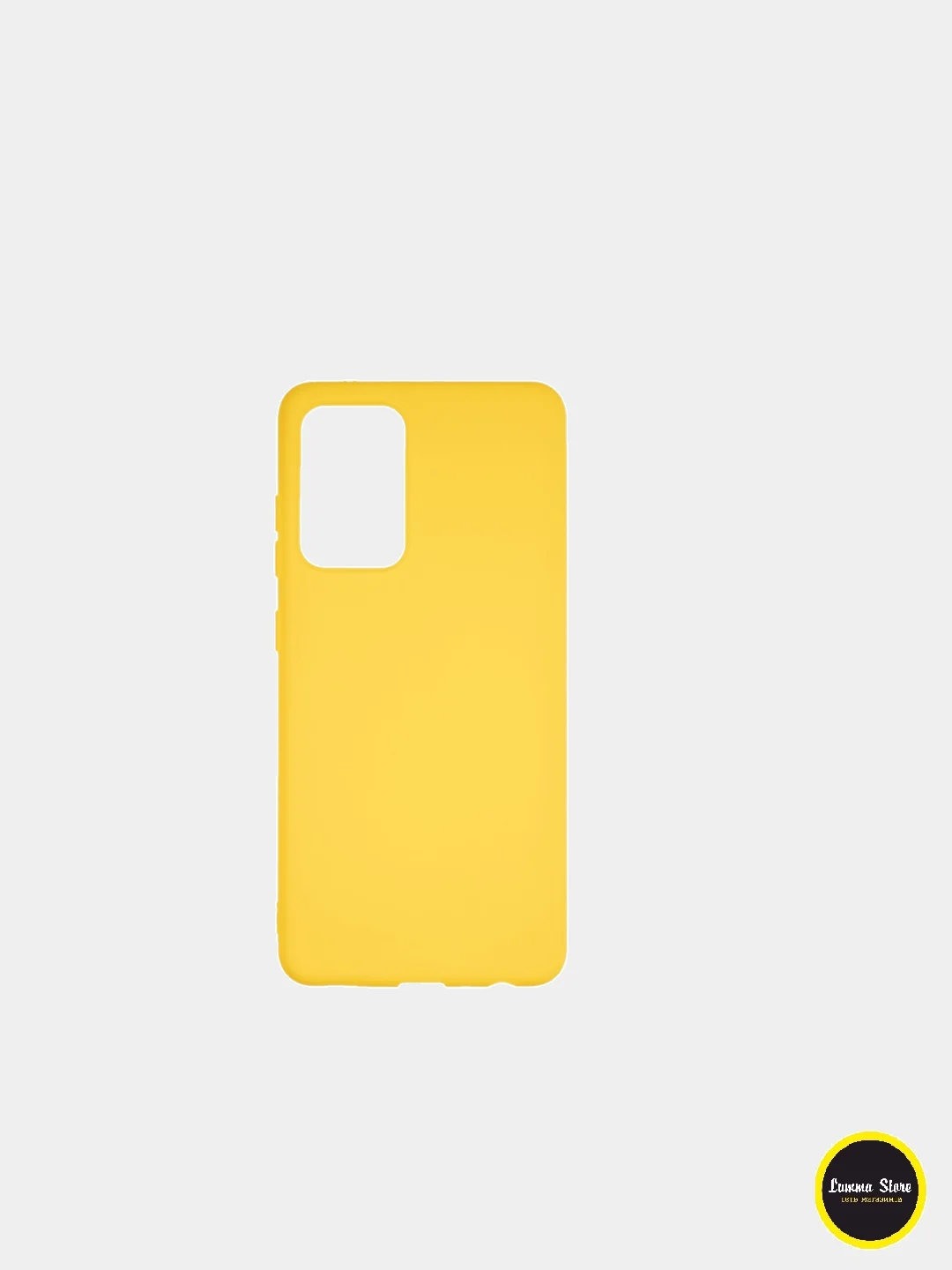 Желтый чехол Soft-touch для Samsung S20 Plus