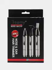 Триммер Geemy GM-3107, для носа, ушей, бороды и усов