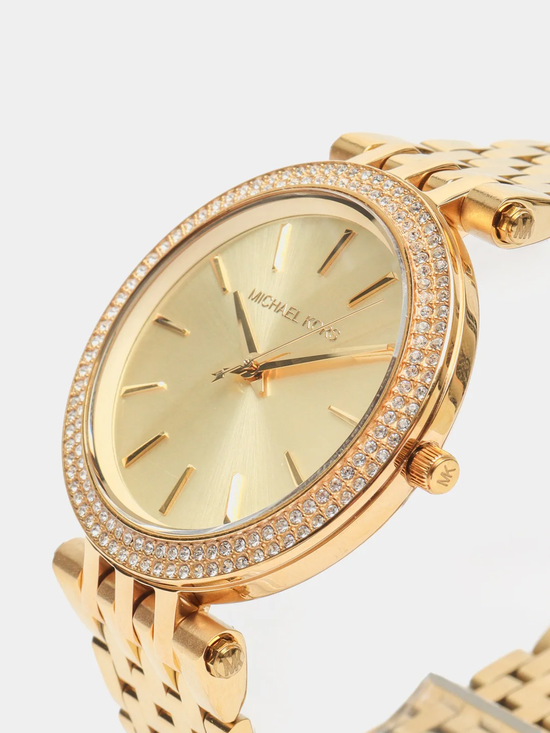 Желтый наручные женские часы Michaell Kors