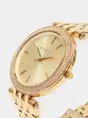 Желтый наручные женские часы Michaell Kors