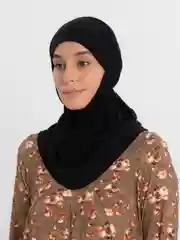 Черный балакалава на завязке ангора