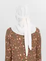 Зеленый балакалава на завязке ангора
