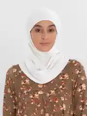 Молочный балакалава на завязке ангора