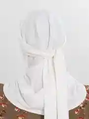 Зеленый балакалава на завязке ангора