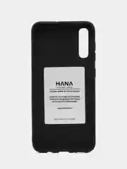 Синий силиконовый чехол для Samsung A50, A505 Hana Molan Cano бампер для смартфона