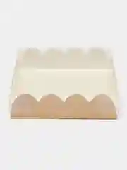 Карамельный коробочка для печенья, пряников, мармелада, макарунов, 12 х 12 х 3 см