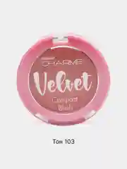 Бежевый румяна для лица скульптурирующие Charme Velvet