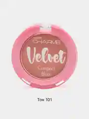 Розовый румяна для лица скульптурирующие Charme Velvet