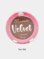 Бордовый румяна для лица скульптурирующие Charme Velvet
