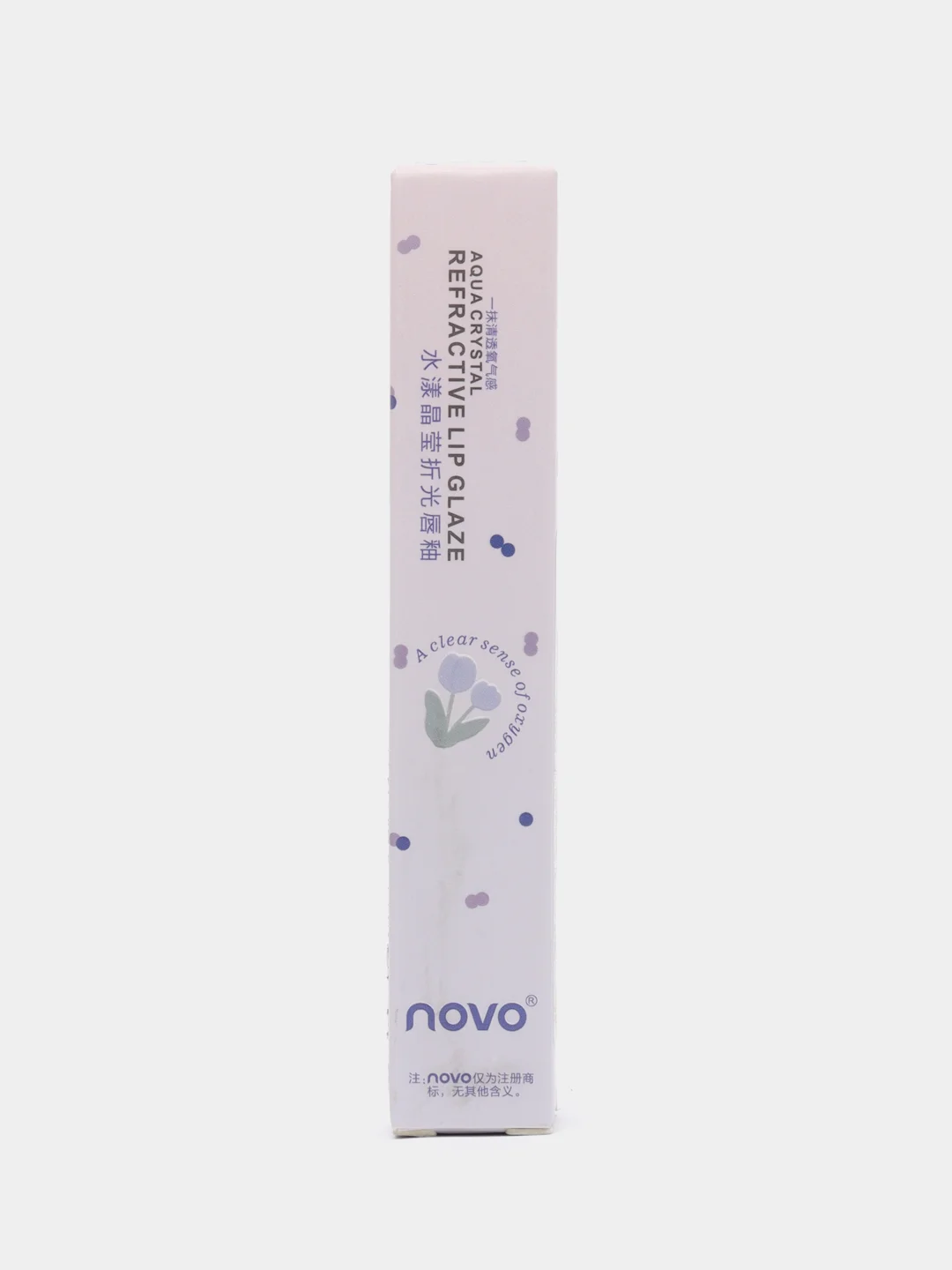 Вишнёвый блеск тинт глянцевый увлажняющий для губ NOVO эффект желейных губ
