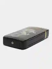Синий зажигалка электронная металлическая с драконом USB Plazma плазменная, подарок на новый год