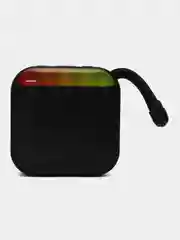 Черный беспроводная портативная блютуз колонка Zvuk 5 Вт Bluetooth 5.0 с rgb подсветкой