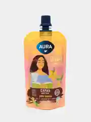 Скраб для тела Кофе-Ваниль еще 5 минуточек и кофе AURA, 100мл