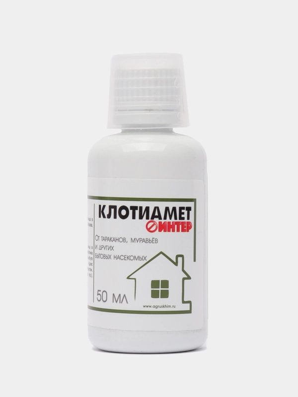 КЛОТИАМЕТ ИНТЕР От тараканов, муравьев, блох, клопов, мух и других бытовых насекомых