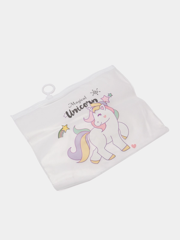 Косметичка "Magical Unicorn", компактный органайзер, пенал
