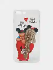 Красный силиконовый чехол Мамы для iPhone 5/5s/se, 6/6s, 7/8, 7+/8+, X/Xs, Xr