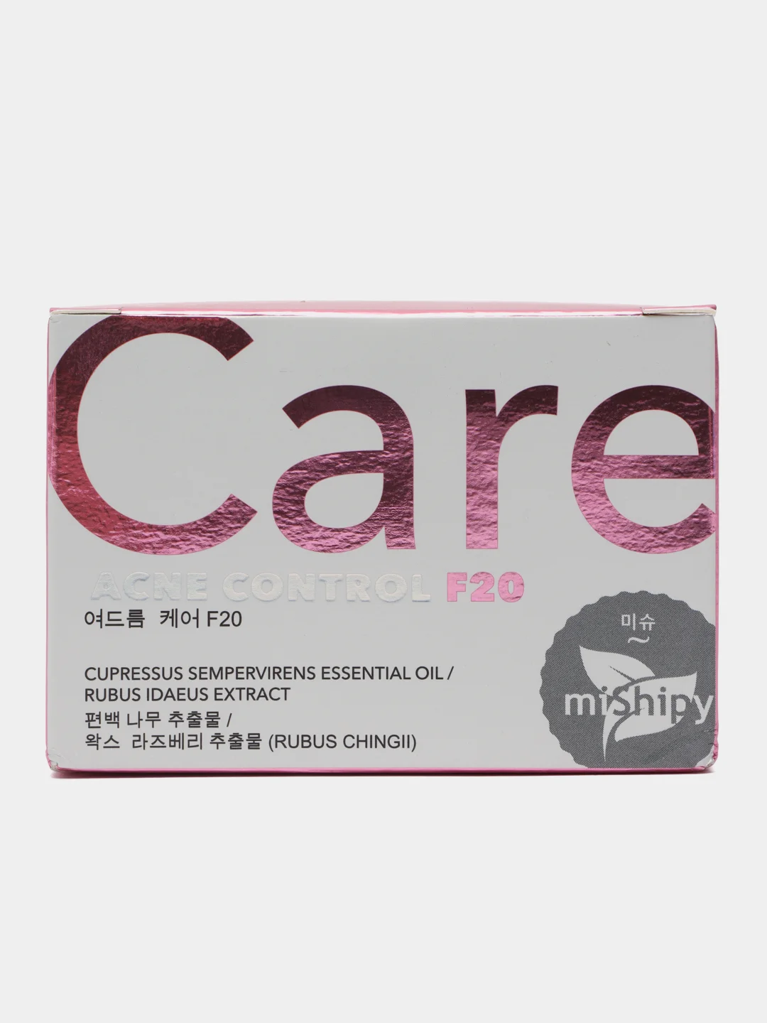 Сыворотка miShipy Care ACNE CONTROL F20, кипарис и малина, 30 капсул, корейская косметика