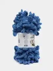 Пряжа Alize Puffy, 100г, 9м, 100% микрополиэстер, 637 джинс, 5 штук
