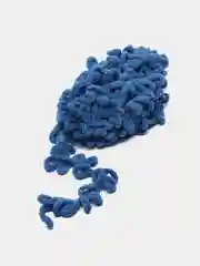 Пряжа Alize Puffy, 100г, 9м, 100% микрополиэстер, 637 джинс, 5 штук