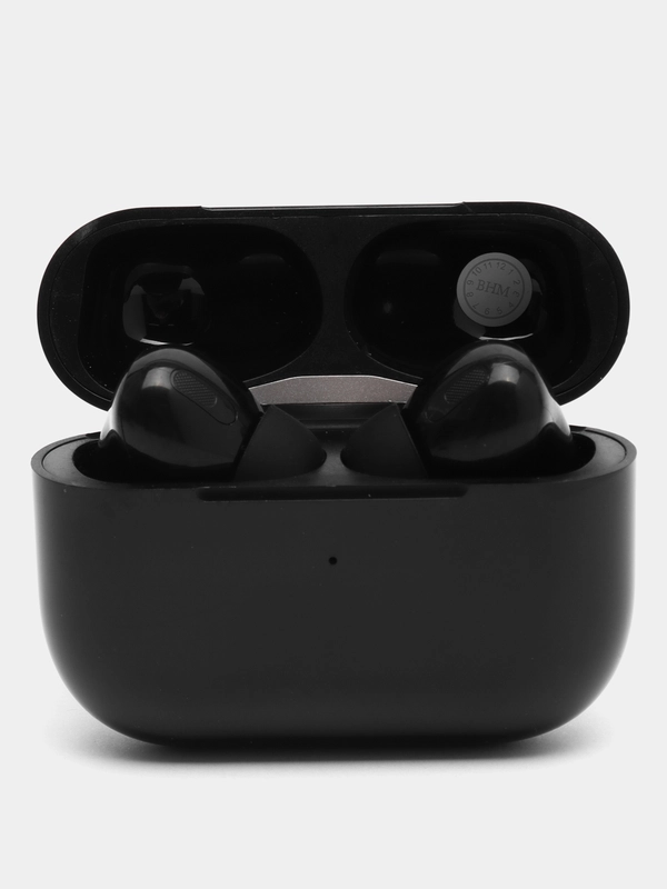 Беспроводные наушники a.Pods Pro, чёрные, сенсорные, с анимацией, для iPhone, Android