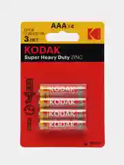 Батарейки AA, AAA Kodak Super Heavy Duty Zinc Кодак - 4 шт
