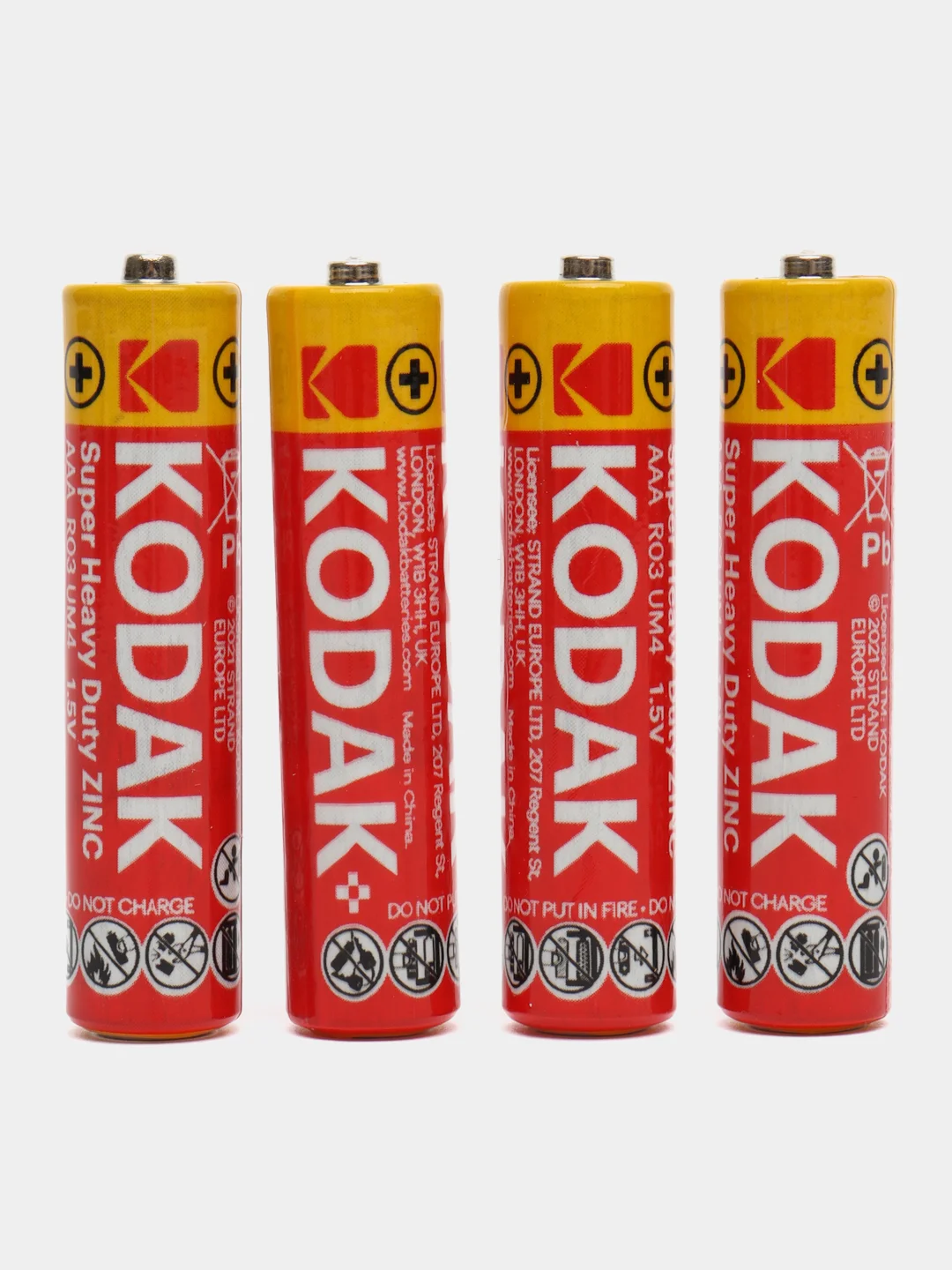 Батарейки AA, AAA Kodak Super Heavy Duty Zinc Кодак - 4 шт