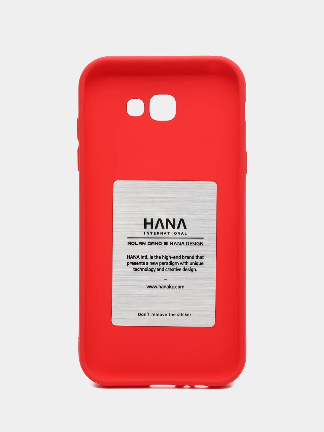 Красный силиконовый чехол для Samsung A7 2017, A720 Hana Molan Cano, бампер для смартфона
