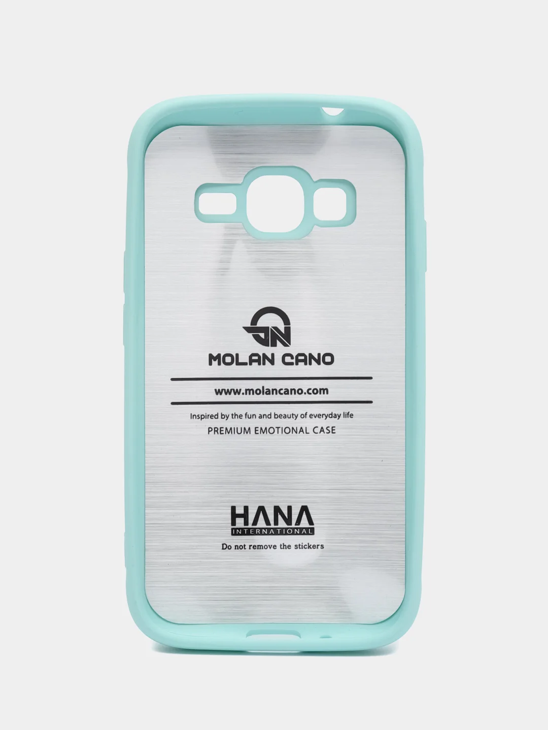 Бирюзовый силиконовый чехол для Samsung J1 mini prime Hana Molan Cano, бампер для смартфона