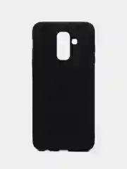 Черный силиконовый чехол для Samsung Galaxy A6+ 2018 / A605F бампер Hana Molan Cano для смартфона